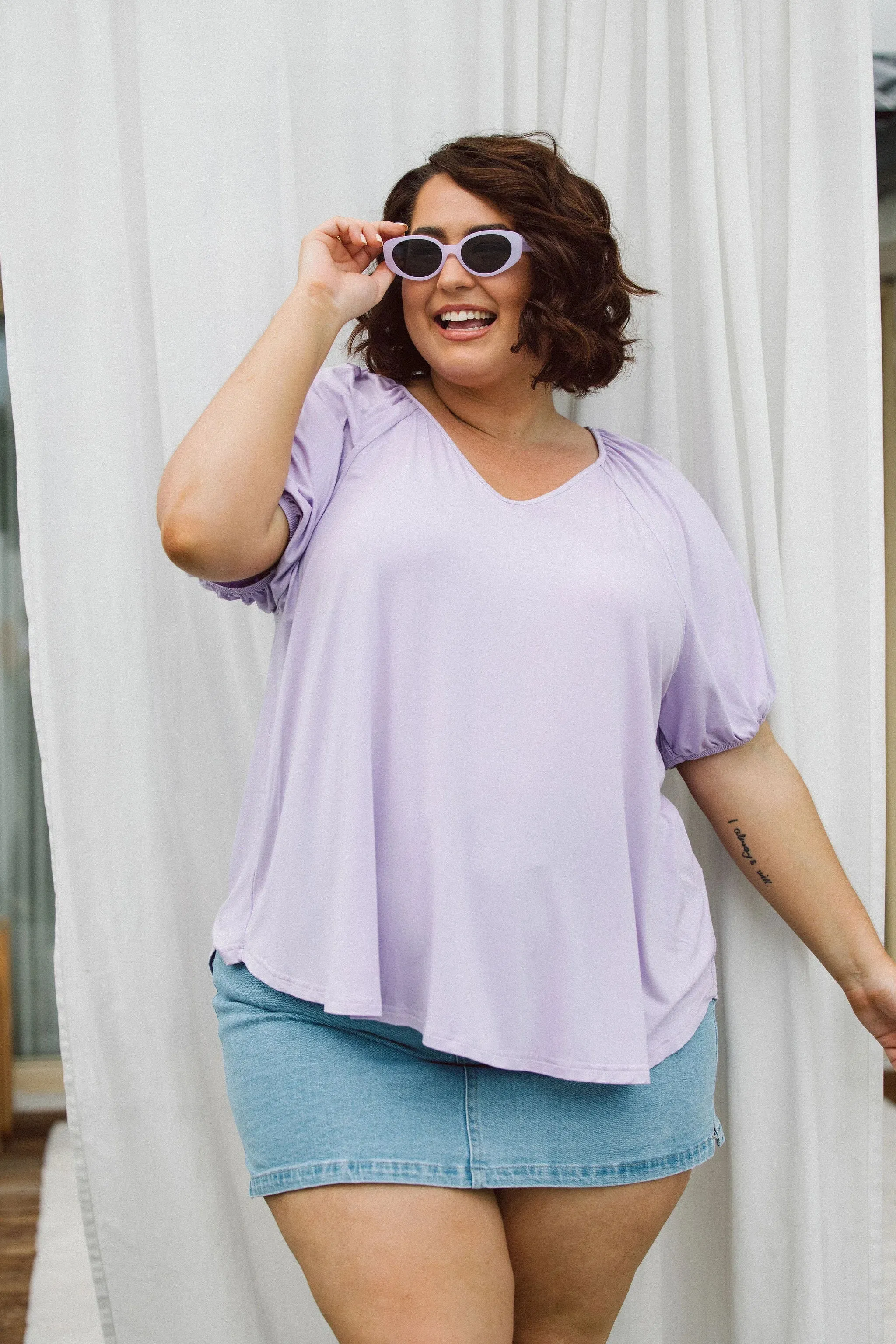 Remi Top - Lilac