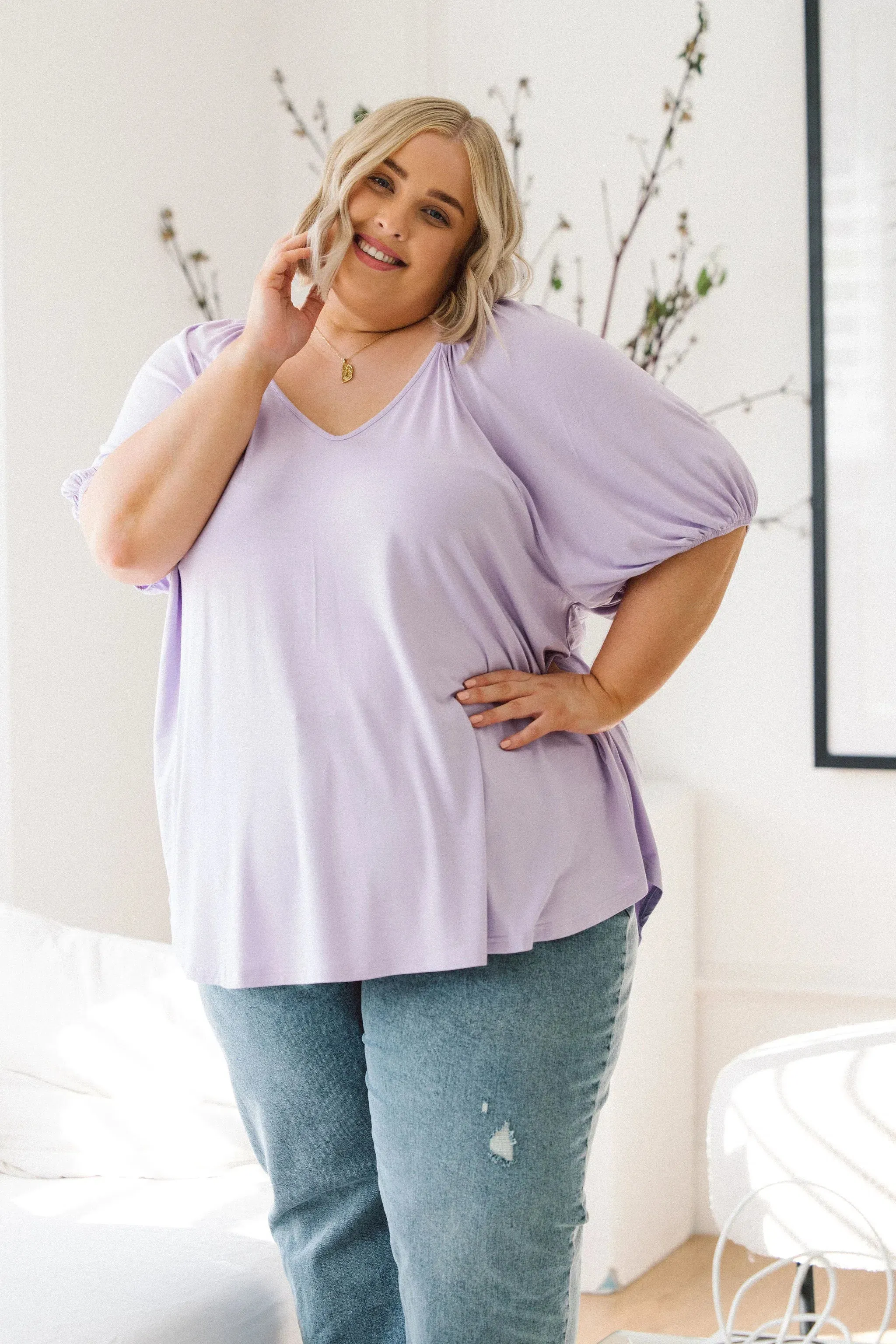 Remi Top - Lilac