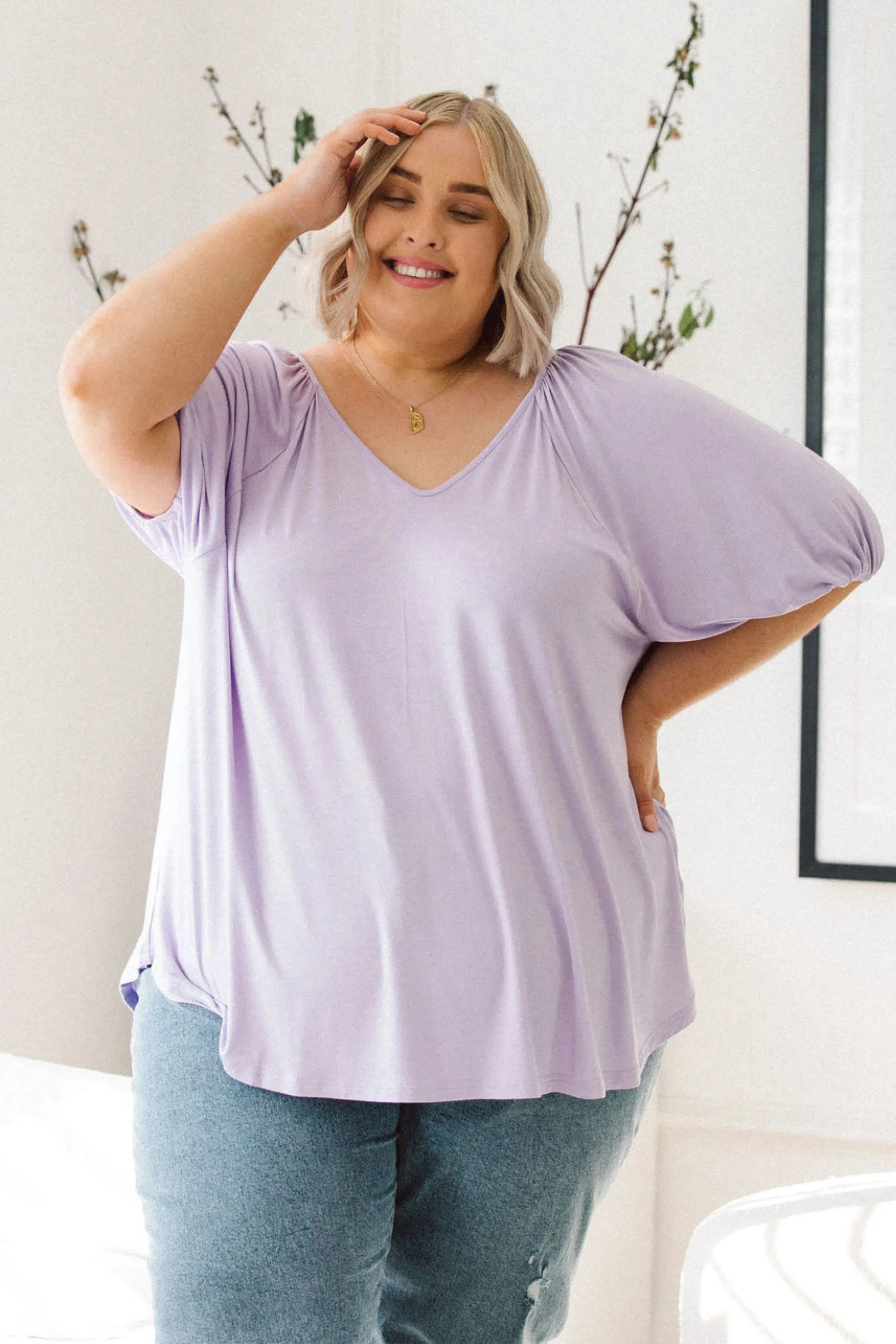 Remi Top - Lilac