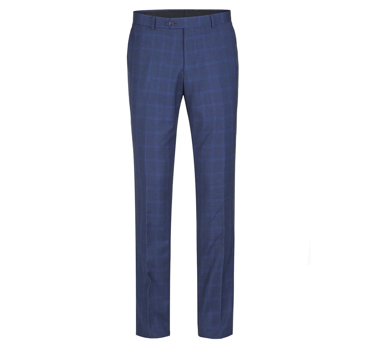 RENOIR 2-Piece Slim Fit Single Breasted Check Dress Suit 292-6