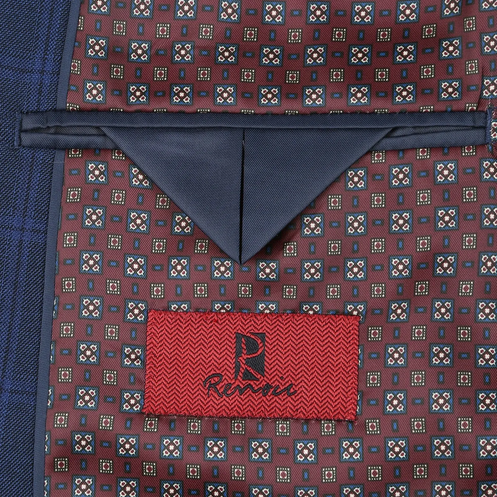 RENOIR 2-Piece Slim Fit Single Breasted Check Dress Suit 292-6