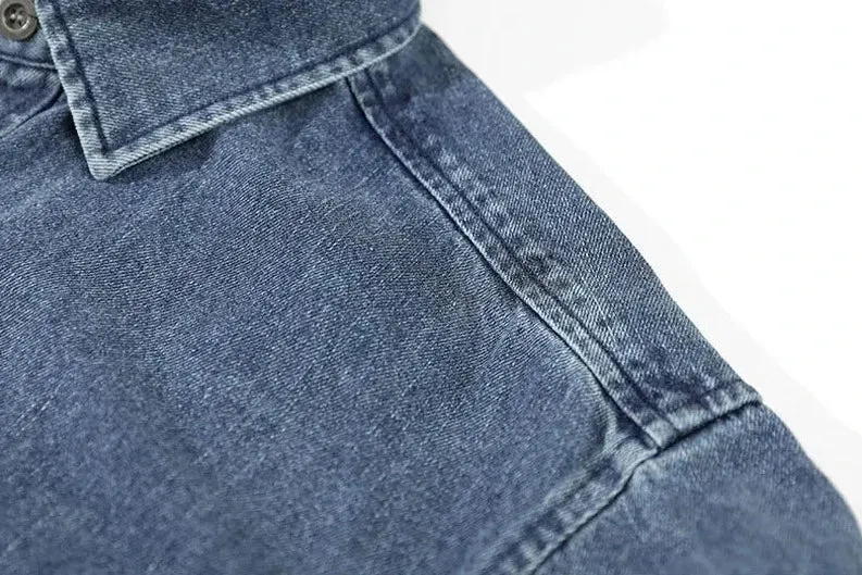 Retro vintage denim shirt
