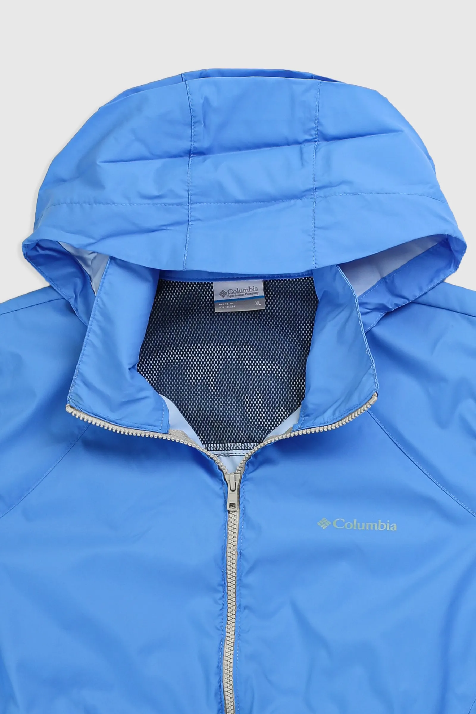 Rework Columbia Crop Windbreaker Jacket - XL