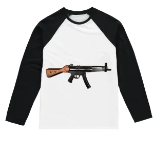 Rifle Sublimation Baseball Long Sleeve T-Shirt