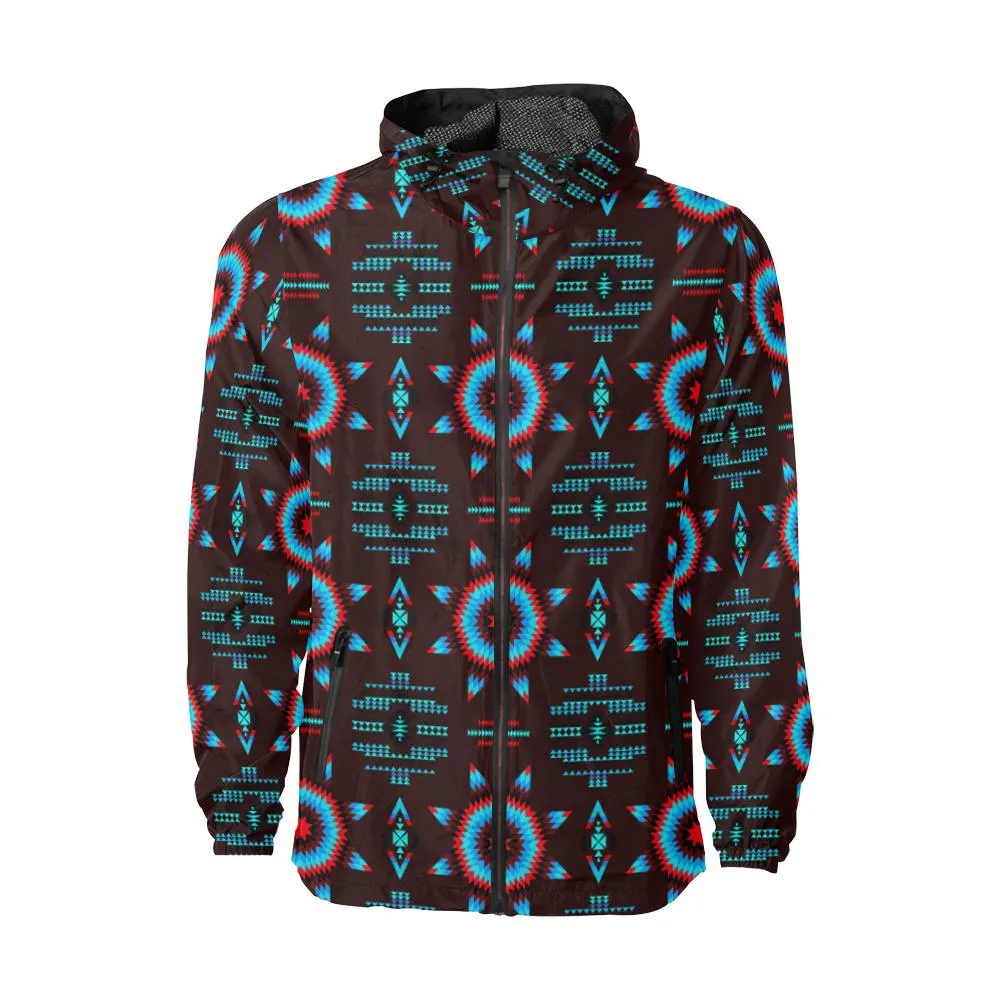 Rising Star Corn Moon Unisex Windbreaker
