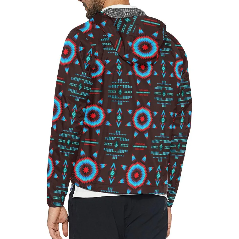Rising Star Corn Moon Unisex Windbreaker