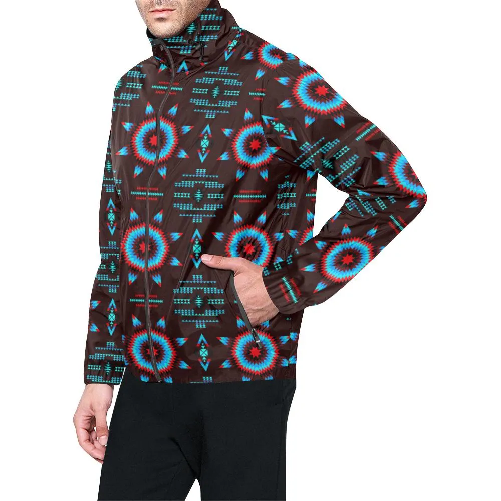 Rising Star Corn Moon Unisex Windbreaker