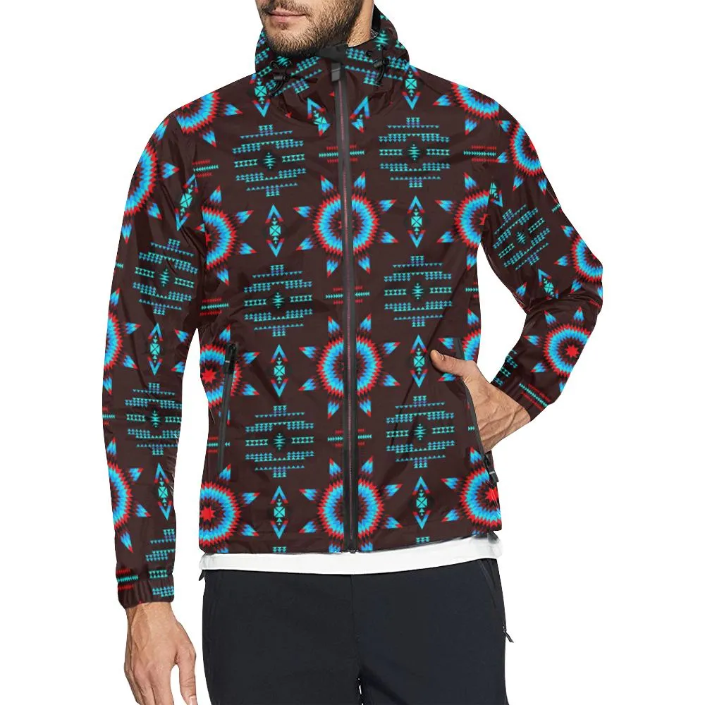 Rising Star Corn Moon Unisex Windbreaker