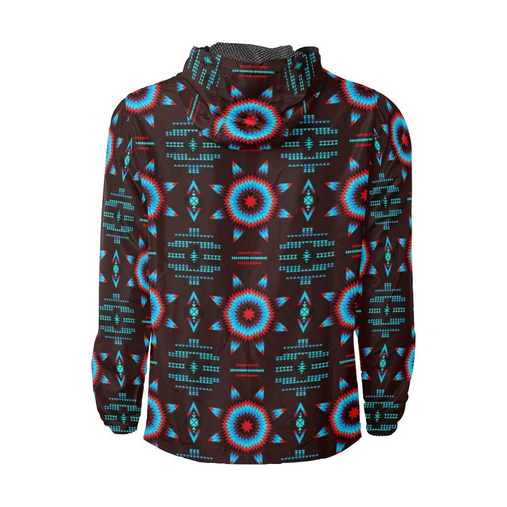 Rising Star Corn Moon Unisex Windbreaker