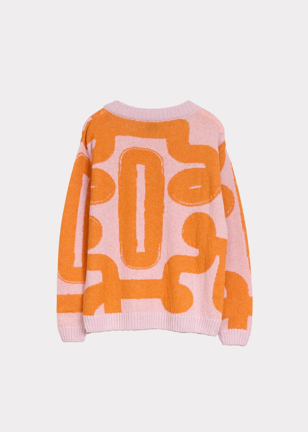 Sense Knitwear Pink-Orange