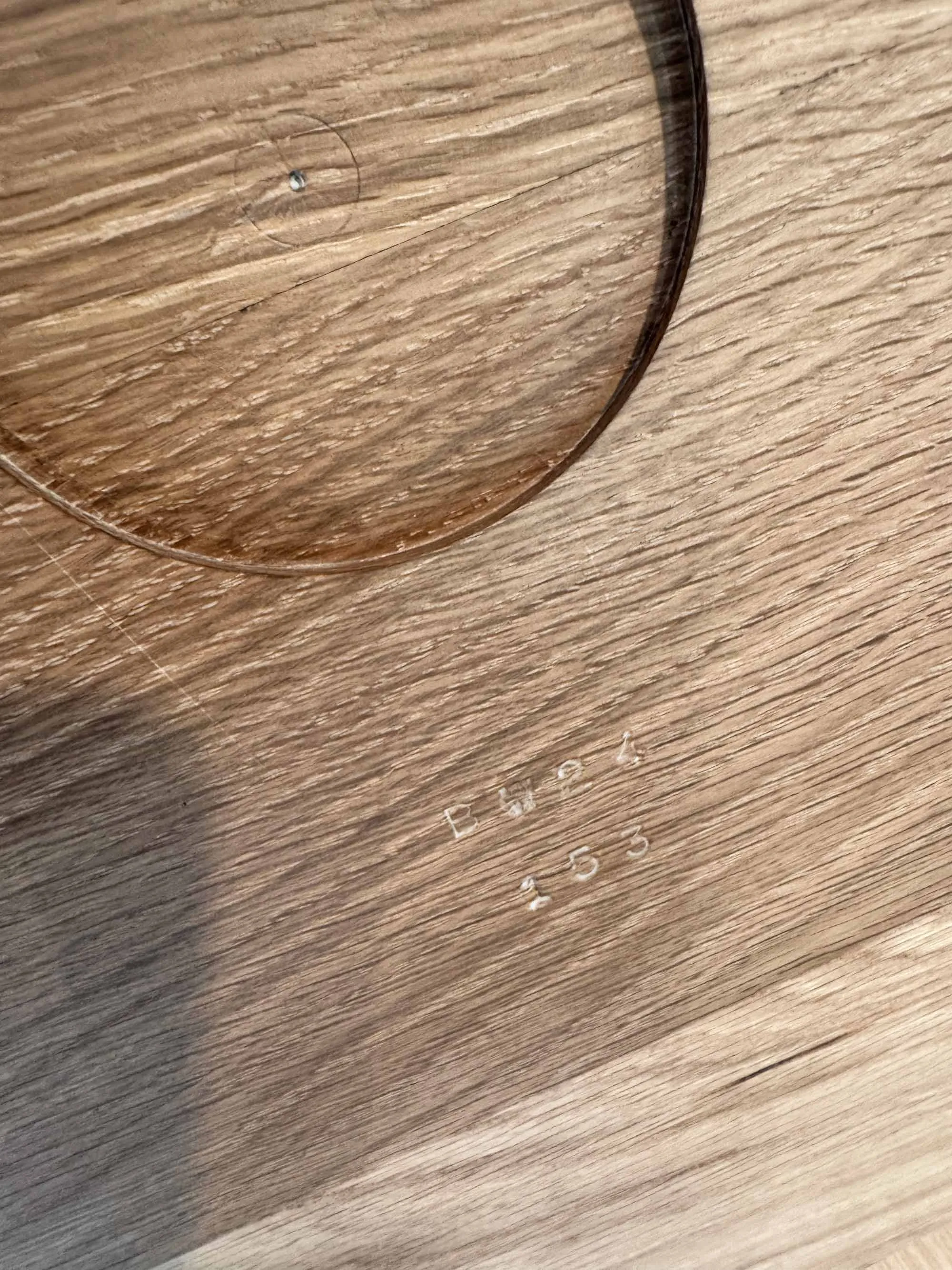 Solid Oak Bowl (BW24-153)