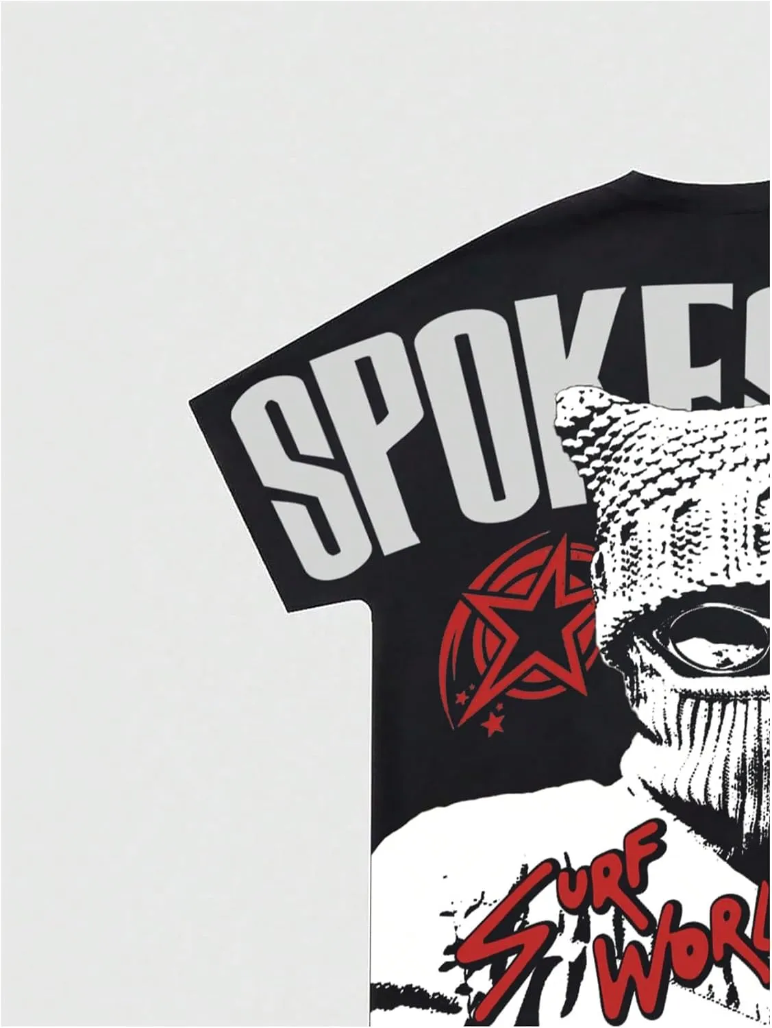 SOLY HUX Men's T-Shirt Y2K Graphic Tees Short Sleeve Punk Summer Loose Top Streetwear