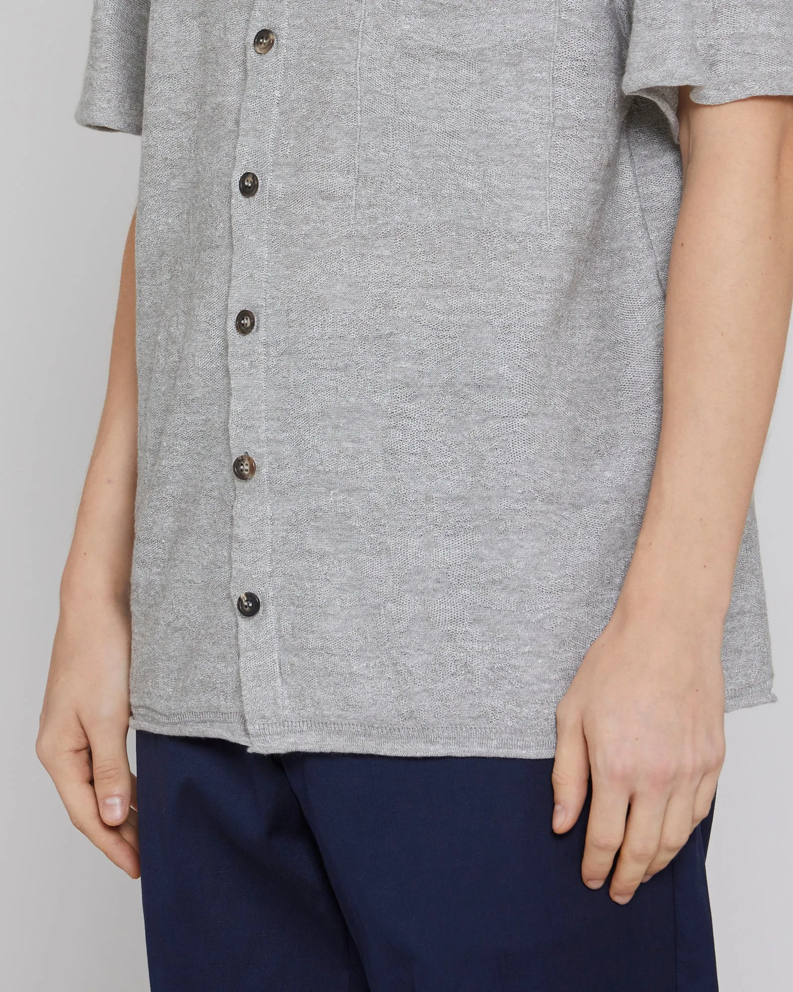 T-shirt Flower Warm Grey