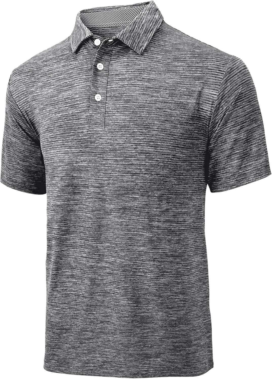 V VALANCH Mens Golf Polo Shirt Short Sleeve Performance Moisture-Wicking Cationic Shirt Casual Sports Tennis Shirt