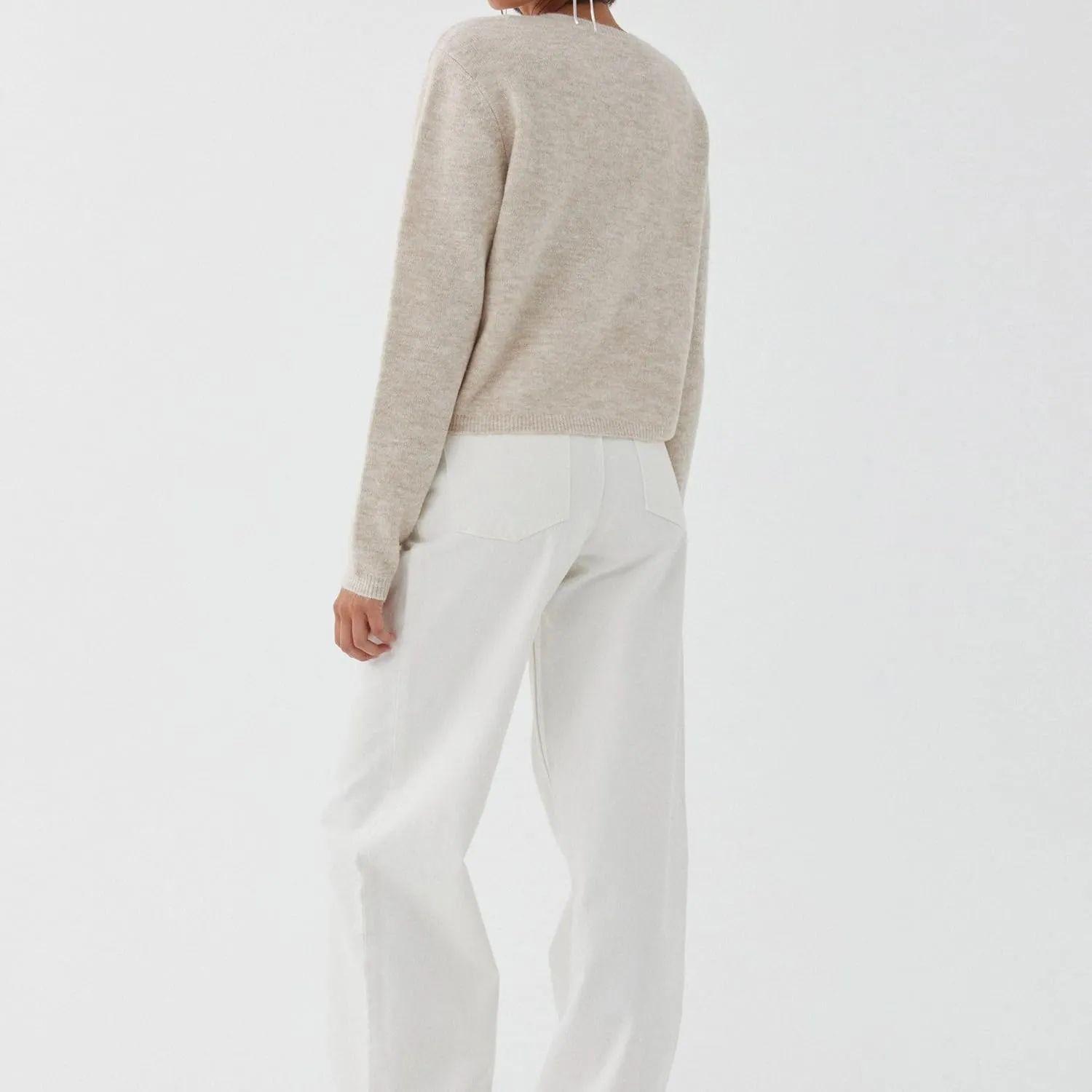 Women Y2k Crop Cardigan Sweater Long Sleeve Button Down Cardigan Vintage Open Front Sweater Cute Knit Pullover Tops