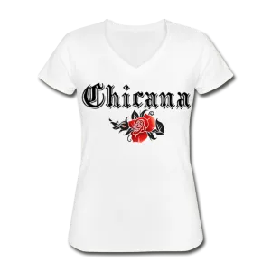 Women's Chicana V-Neck Tee