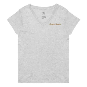 Women’s Recycled V-Neck T-Shirt - TWCC