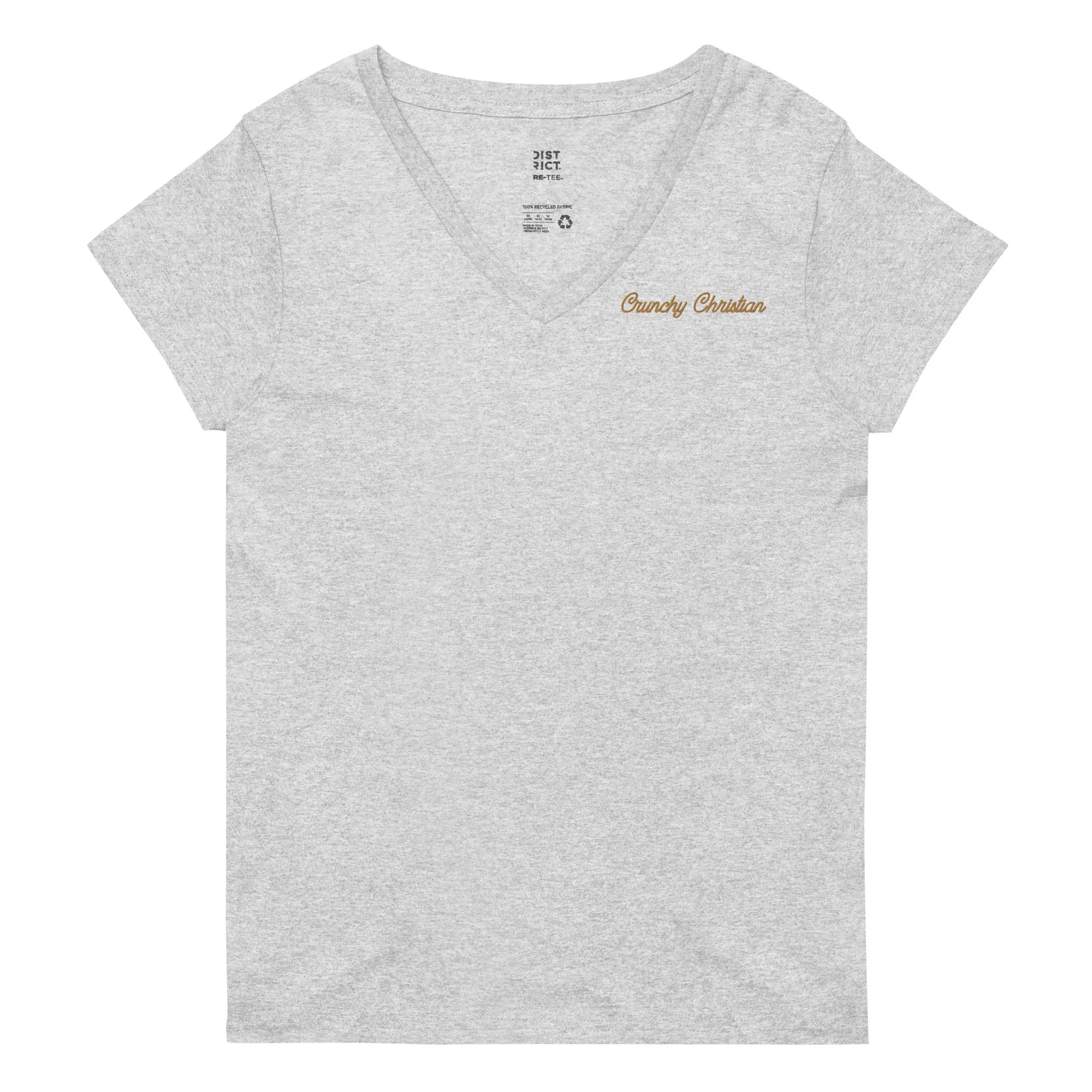 Women’s Recycled V-Neck T-Shirt - TWCC