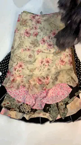 Y2K Floral Sunmer Skirt (SR-194)